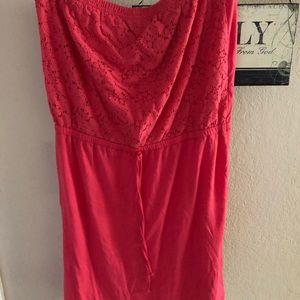 Adorable sleeveless cover up/dress